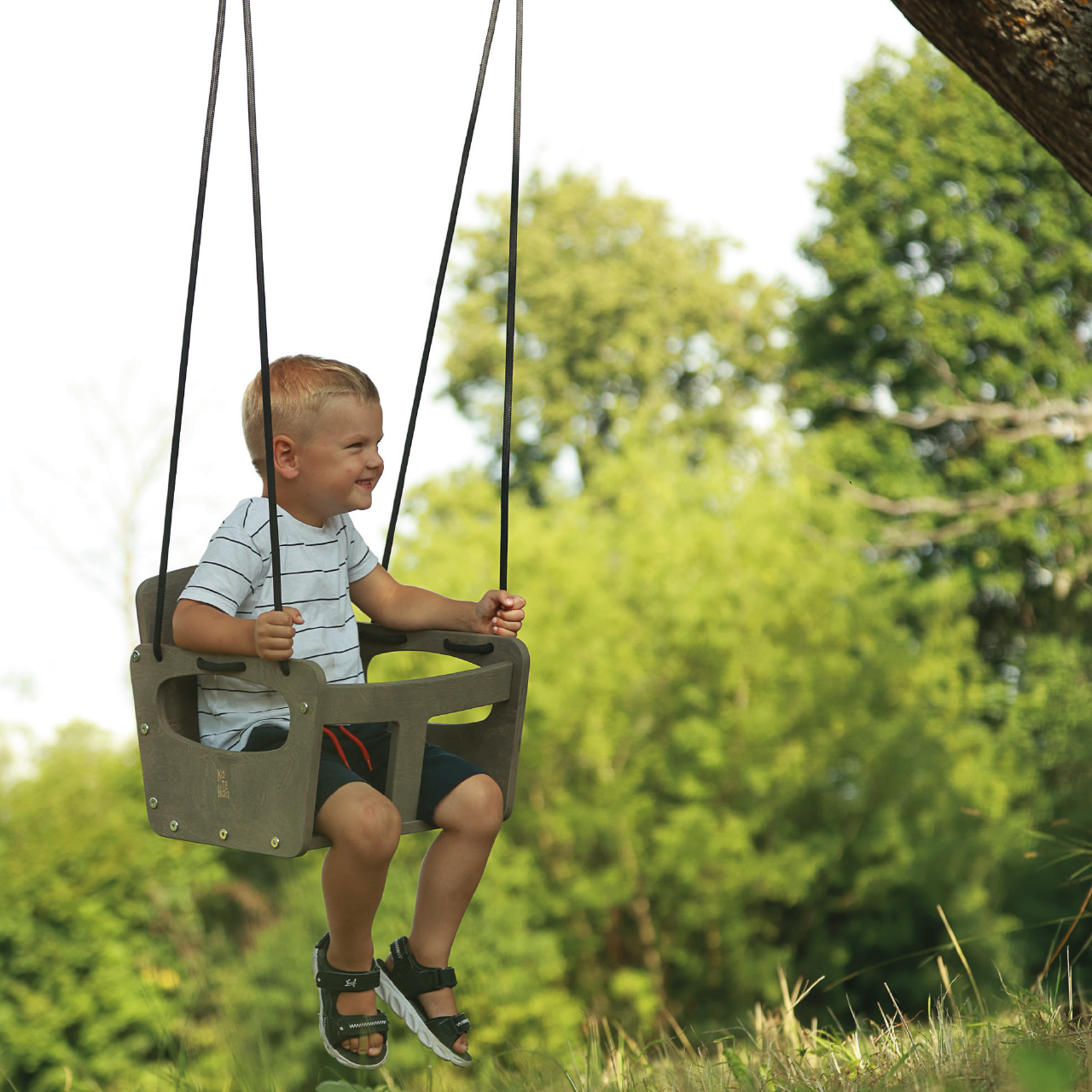 Baby swing for swing set sales
