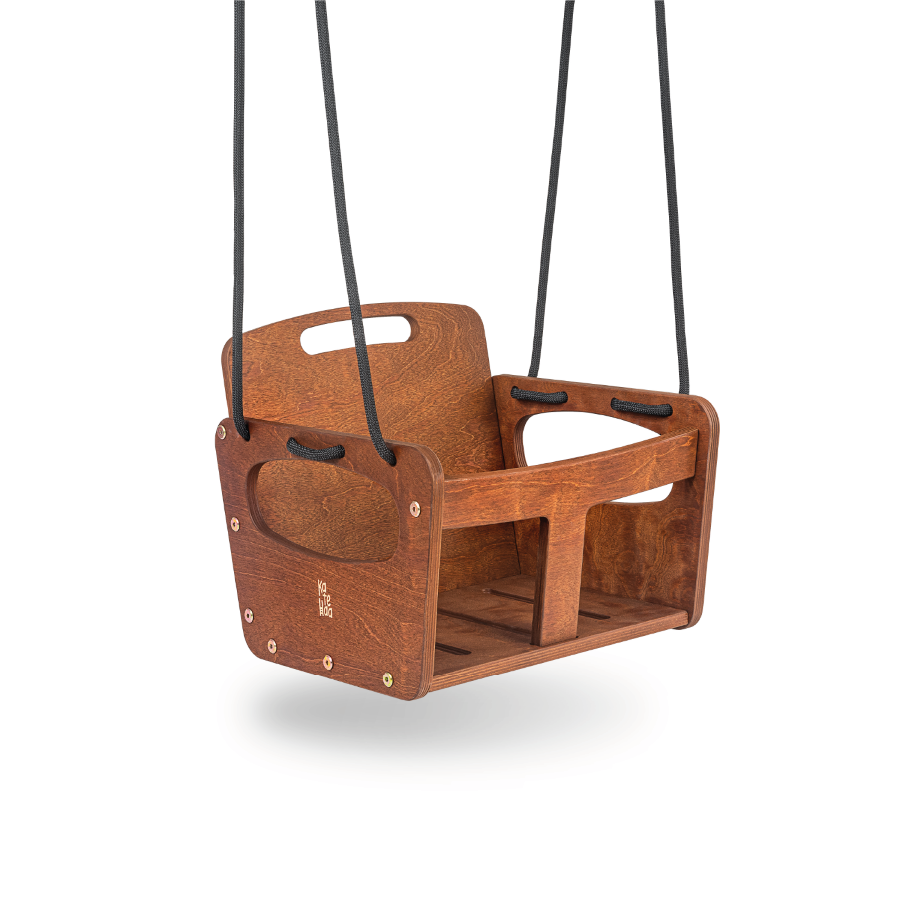 Bērnu šūpoles pelēkas