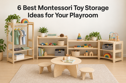 6 Best Montessori Toy Storage Ideas for Your Playroom
