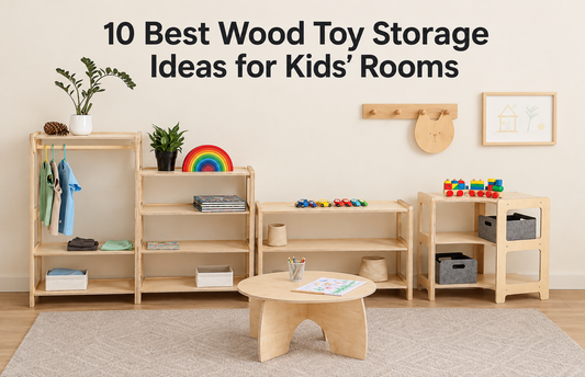 10 Best Wood Toy Storage Ideas for Kids' Rooms