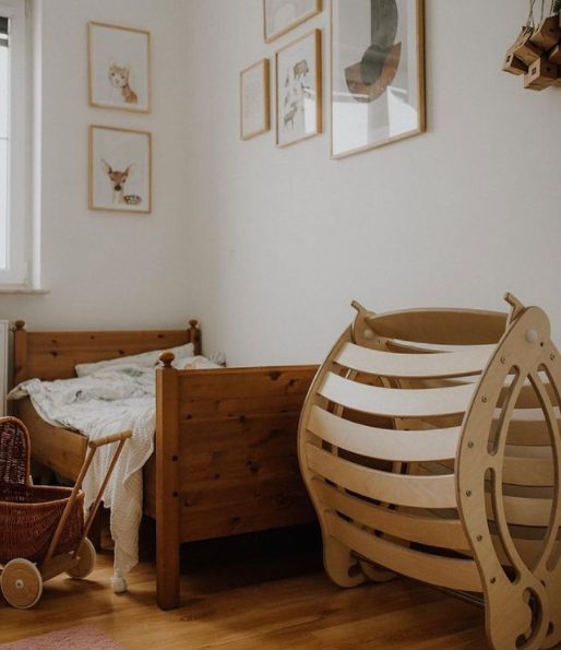 XXL Foldable Montessori Climbing arch and Rocker